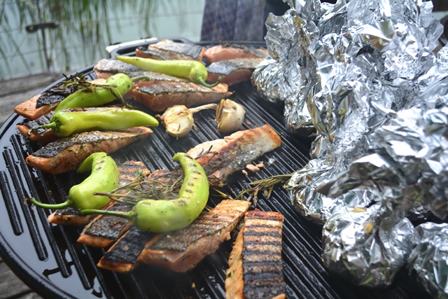barbecuebuffet limettenlachs